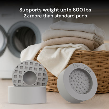 Anti Vibration Pads for Washing Machine and Dryer - Pack of 4