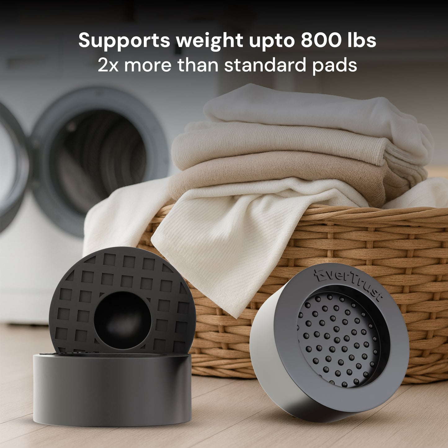 Anti Vibration Pads for Washing Machine and Dryer - Pack of 4 (Copy)