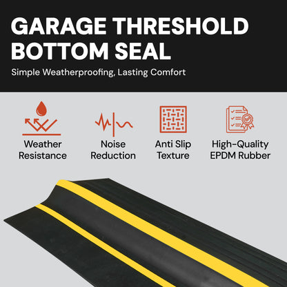 10Ft/3M Garage Threshold Seal Strip