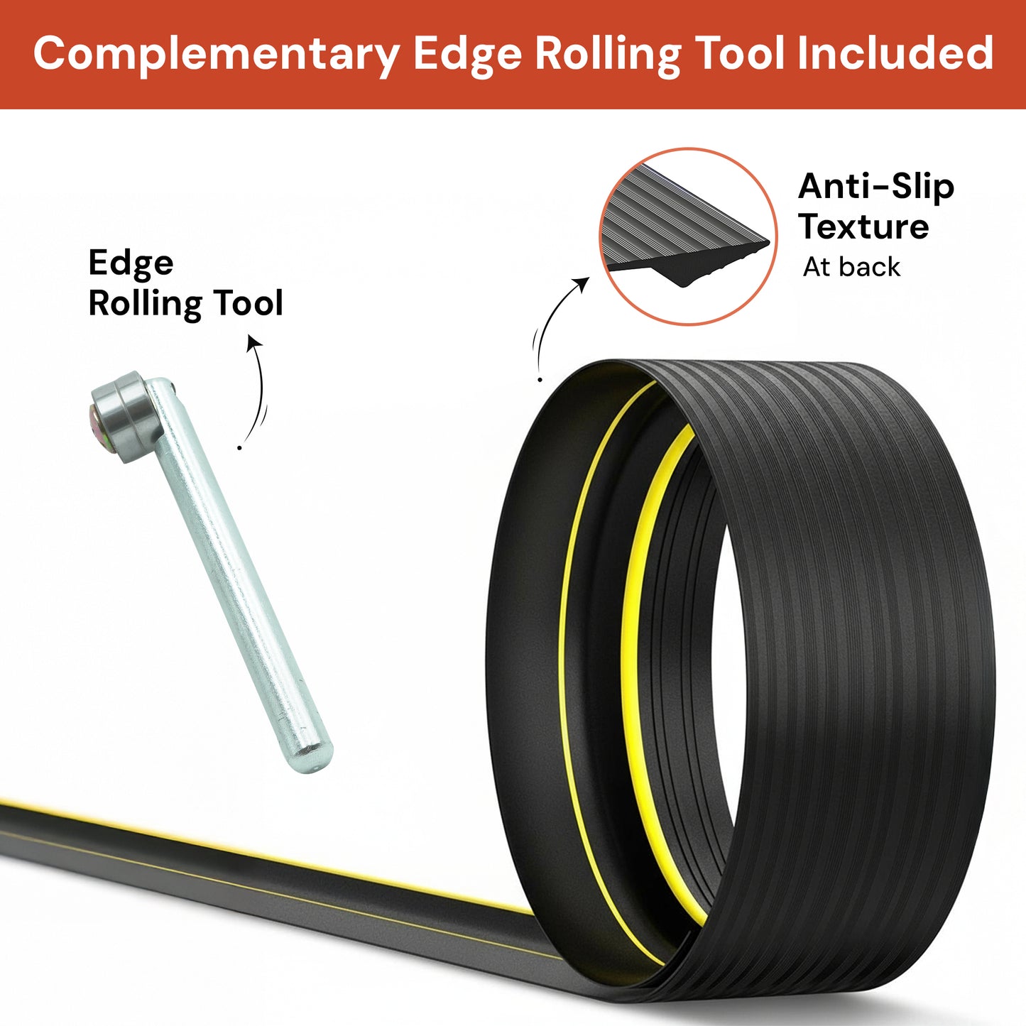 16Ft/5M Garage Threshold Seal Strip