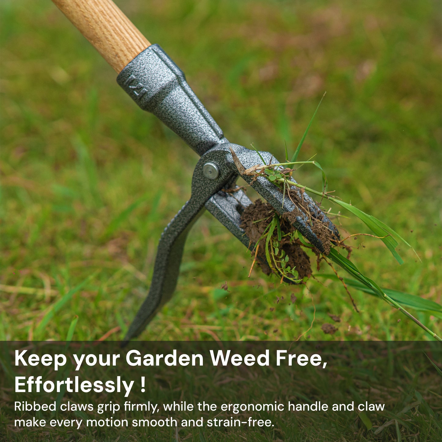 4-Claw Stand Up Weed Puller Tool